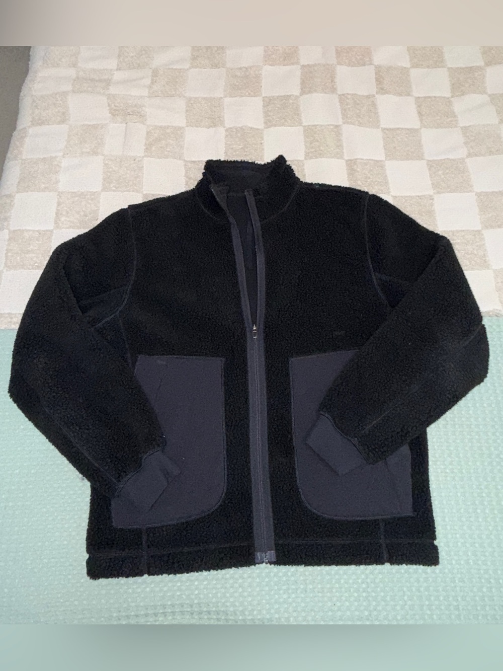 Lululemon High Pile Fleece‎ Full-Zip Jacket
Black size M